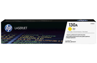 HP 130A Yellow Original LaserJet Toner Cartridge (CF352A)
